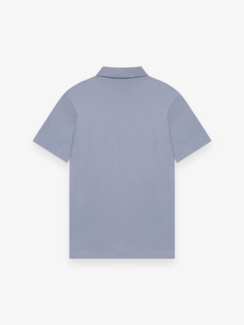Polo Supima Collo Schiller Maniche Corte | Lavanda