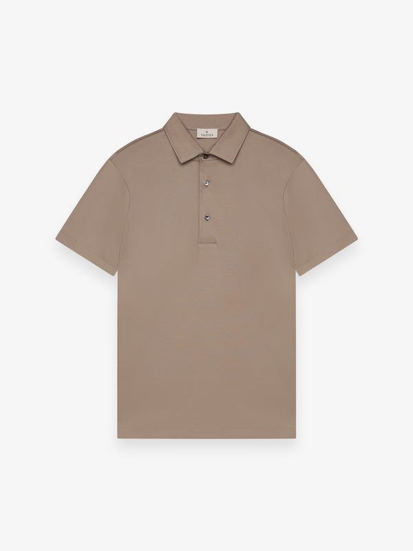 Polo Supima Collo Schiller Maniche Corte | Grigio Piombo