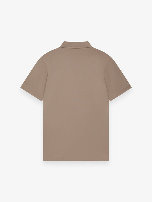 Polo Supima Collo Schiller Maniche Corte | Grigio Piombo