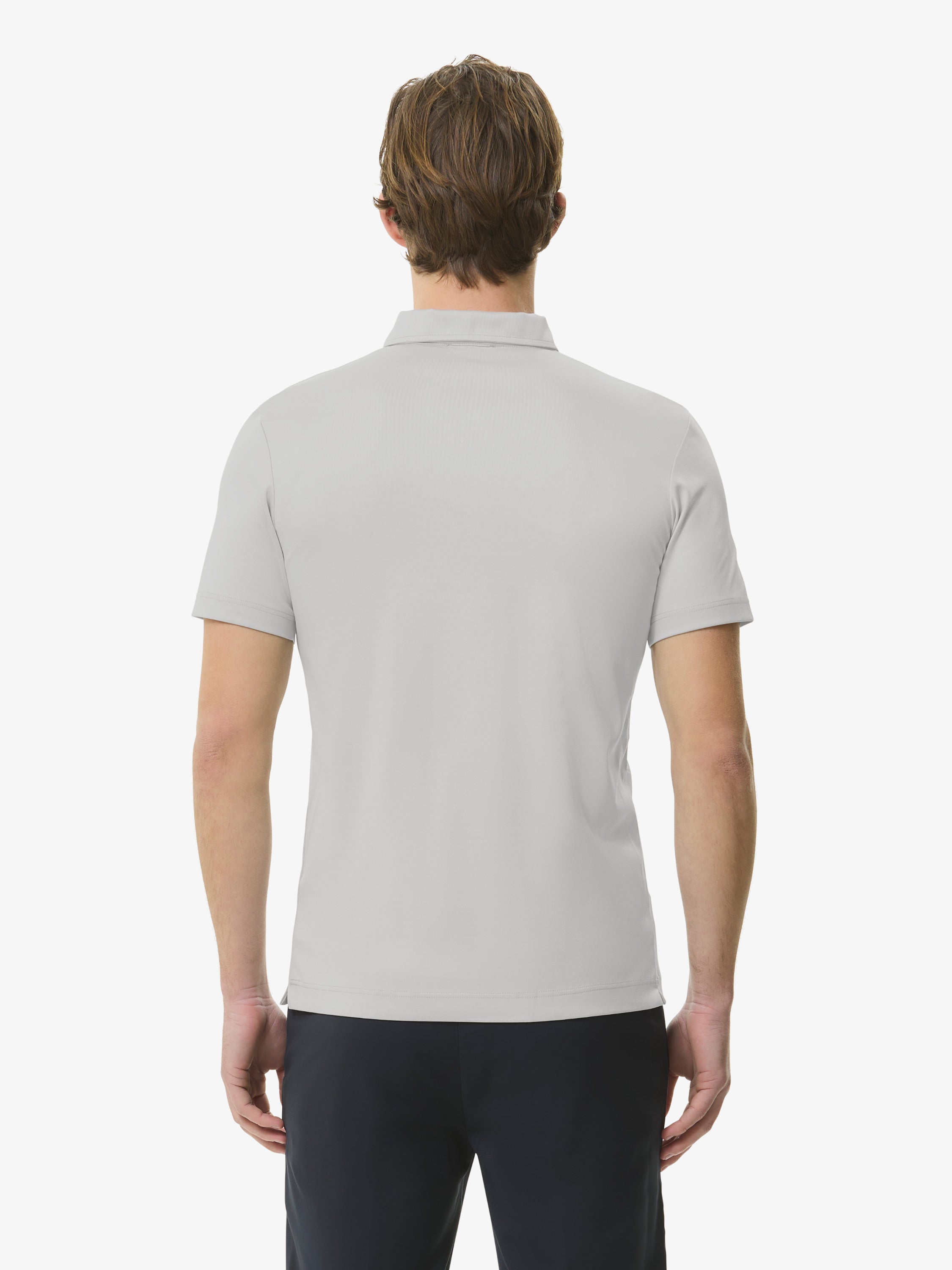 Supima Polo Schiller Collar S/S | Marble