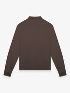 Polo Schiller Collar L/S | Ebony Brown