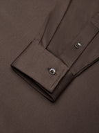 Polo Schiller Collar L/S | Ebony Brown