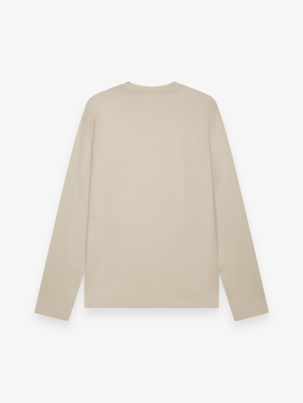 Interlock Supima T-Shirt L/S | Beige