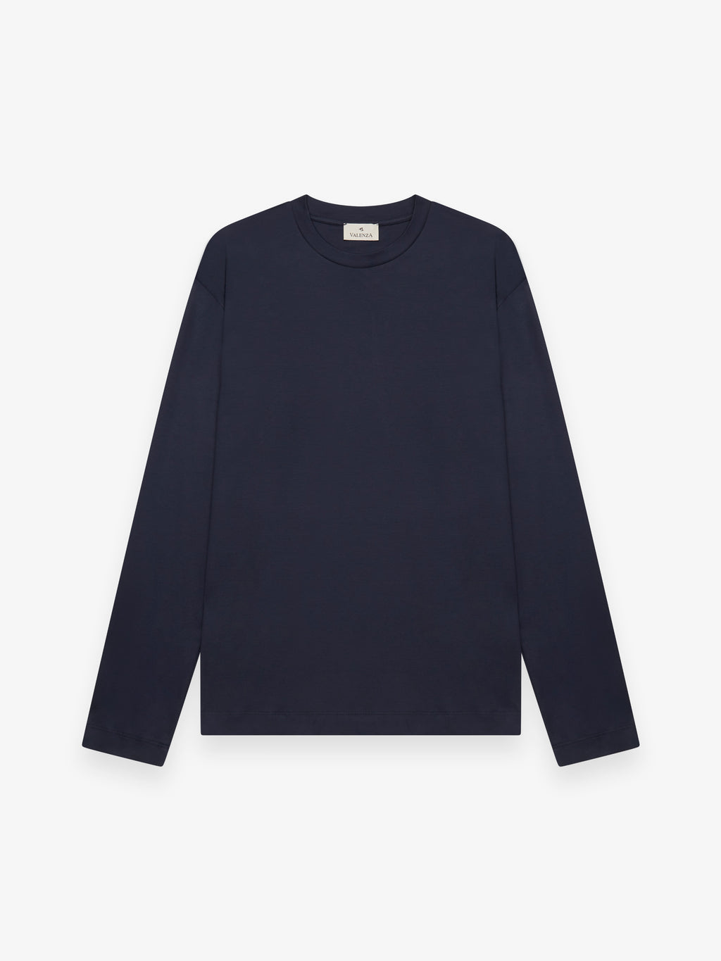 Interlock Supima T-Shirt L/S | Navy