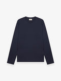 Interlock Supima T-Shirt L/S | Navy