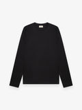 Interlock Supima T-Shirt L/S | Black