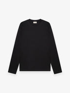 Interlock Supima T-Shirt L/S | Black
