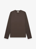 Interlock Supima T-Shirt L/S | Ebony Brown