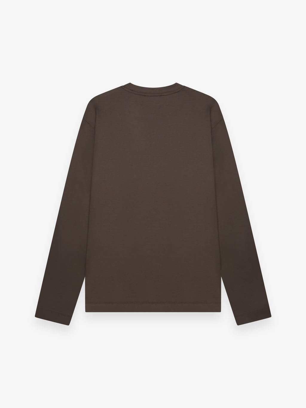Interlock Supima T-Shirt L/S | Ebony Brown