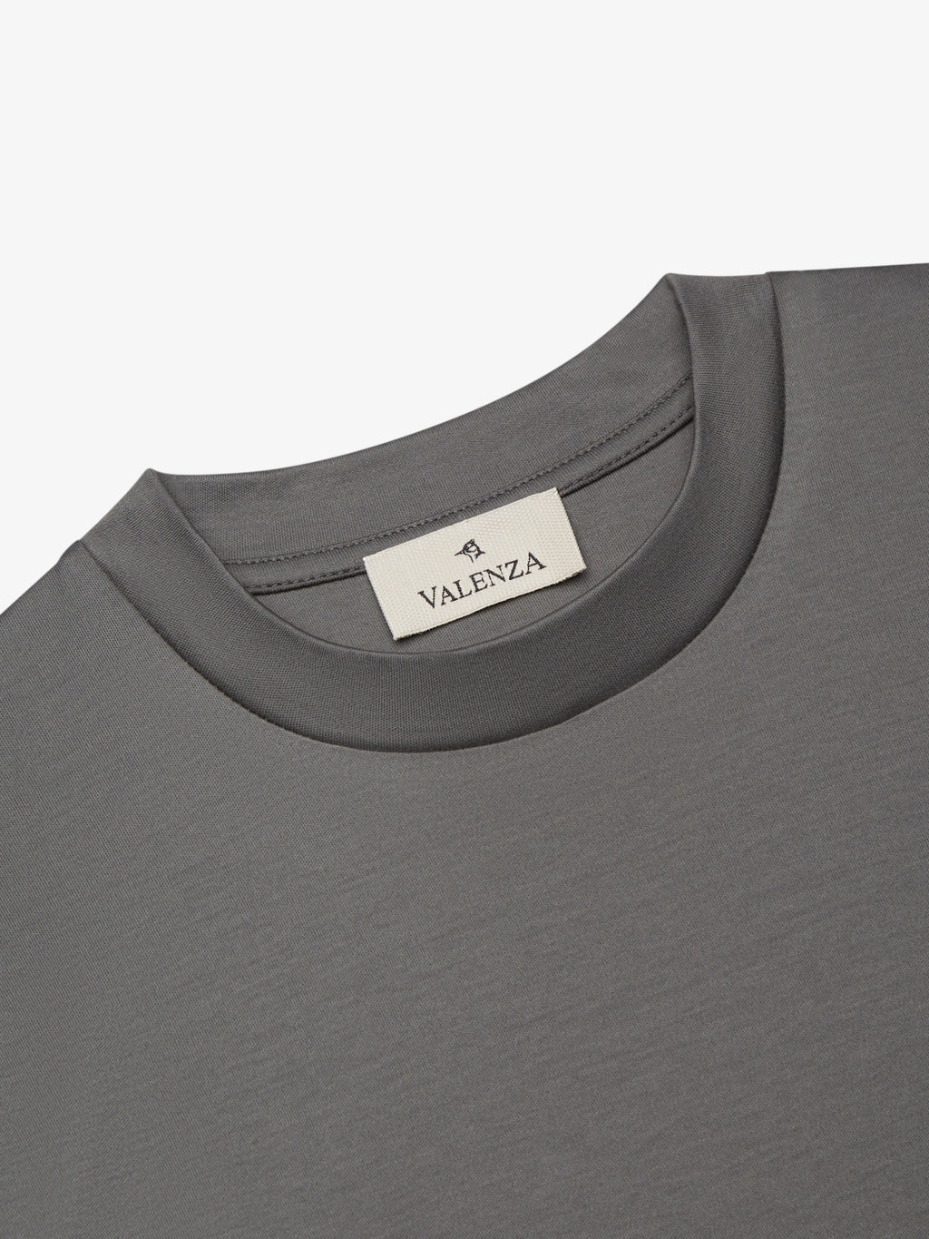 Interlock Supima T-Shirt L/S | Dark Grey