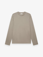 Interlock Supima T-Shirt L/S | Lead Grey