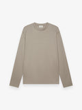 Interlock Supima T-Shirt L/S | Lead Grey