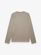 Interlock Supima T-Shirt L/S | Lead Grey