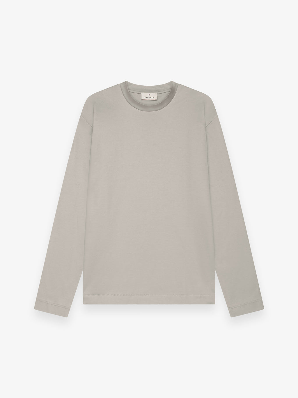 Interlock Supima T-Shirt L/S | Granite