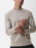 Interlock Supima T-Shirt L/S | Granite