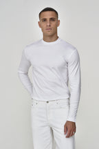 Interlock Supima T-Shirt L/S | White