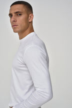 Interlock Supima T-Shirt L/S | White