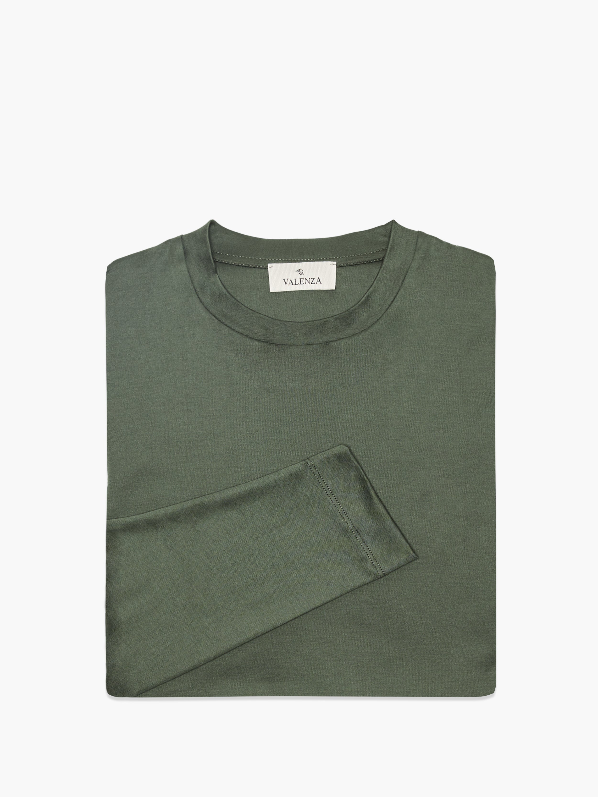 Interlock Supima T-Shirt L/S | Green