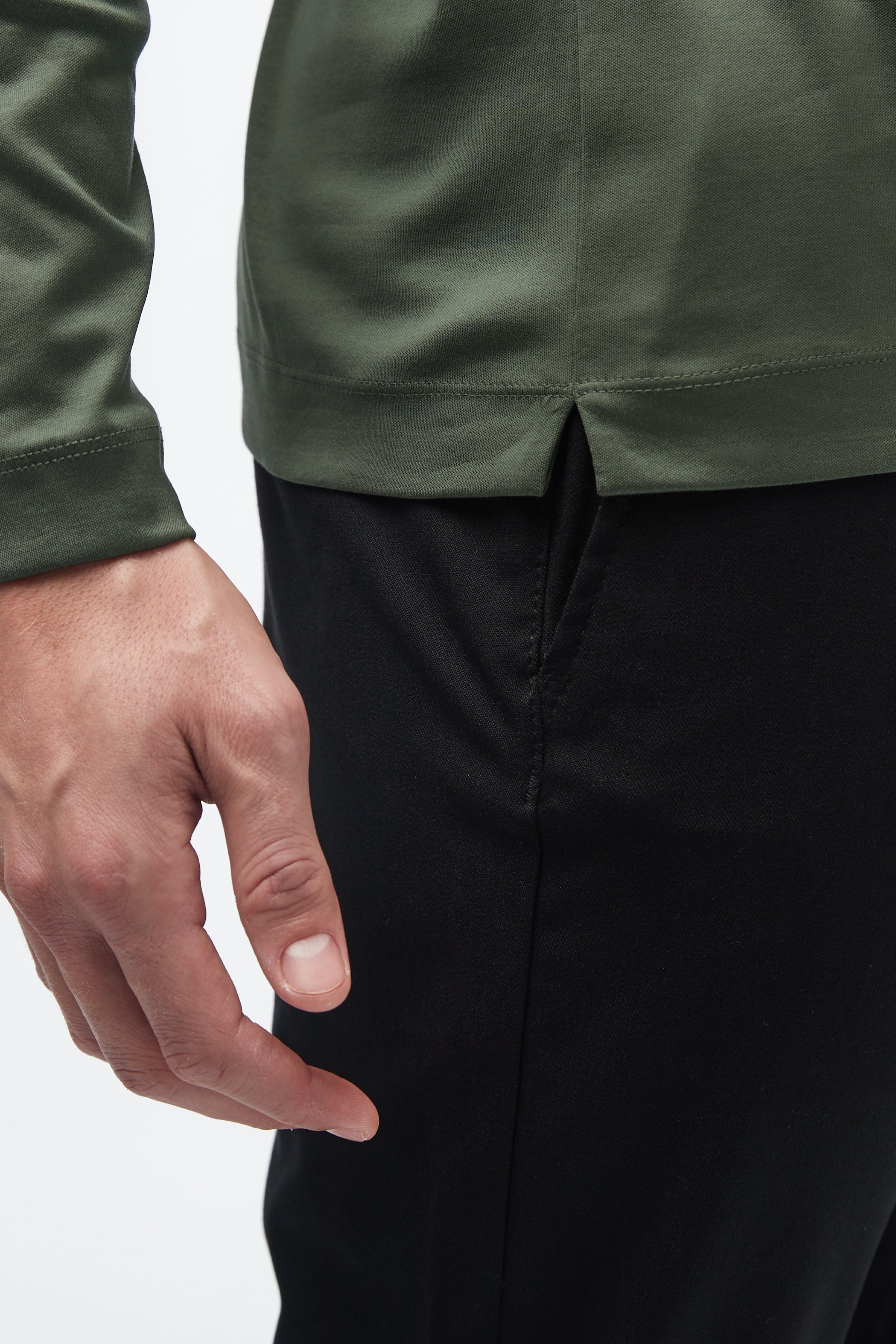 Interlock Supima T-Shirt L/S | Green