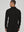 Supima Polo Zip Collar L/S | Black