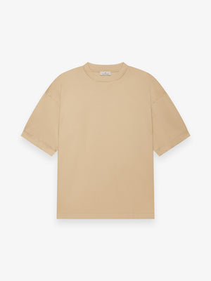 Interlock Supima Oversized T-shirt | Hazelnut