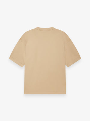 Interlock Supima Oversized T-shirt | Hazelnut