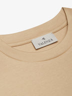 Interlock Supima Oversized T-shirt | Hazelnut