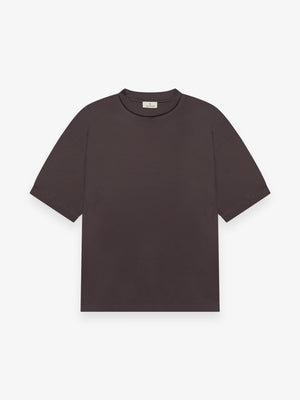 Interlock Supima Oversized T-shirt | Asphalt