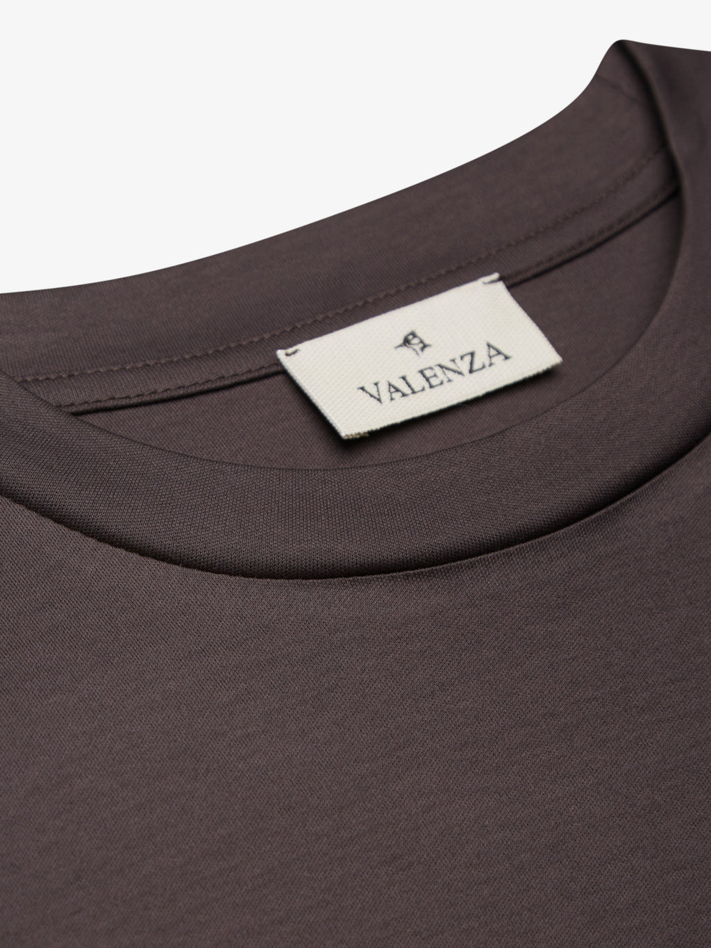 Interlock Supima Oversized T-shirt | Asphalt
