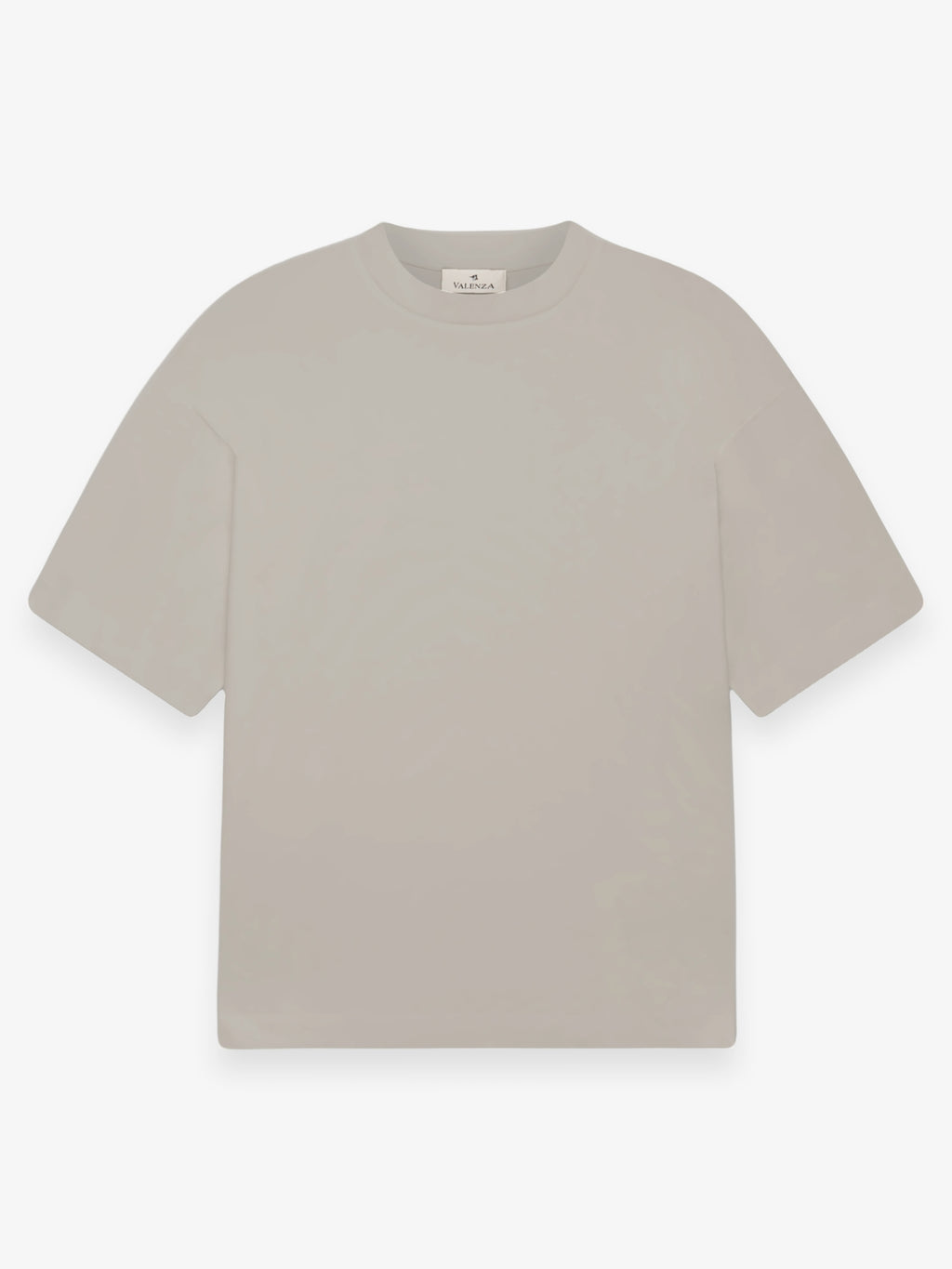 Interlock Supima Oversized T-shirt | Granite