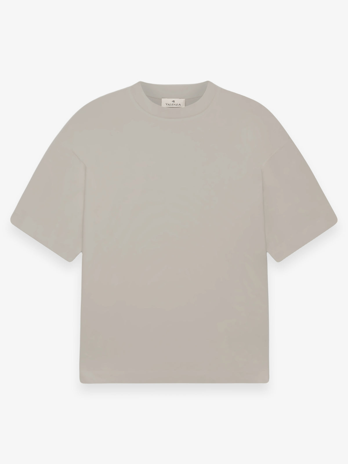 Interlock Supima Oversized T-shirt | Granite