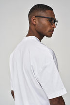 Interlock Supima Oversized T-Shirt | Wit