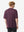 Interlock Supima Oversized T-shirt | Burgundy Red