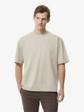 Interlock Supima Oversized T-shirt | Stone
