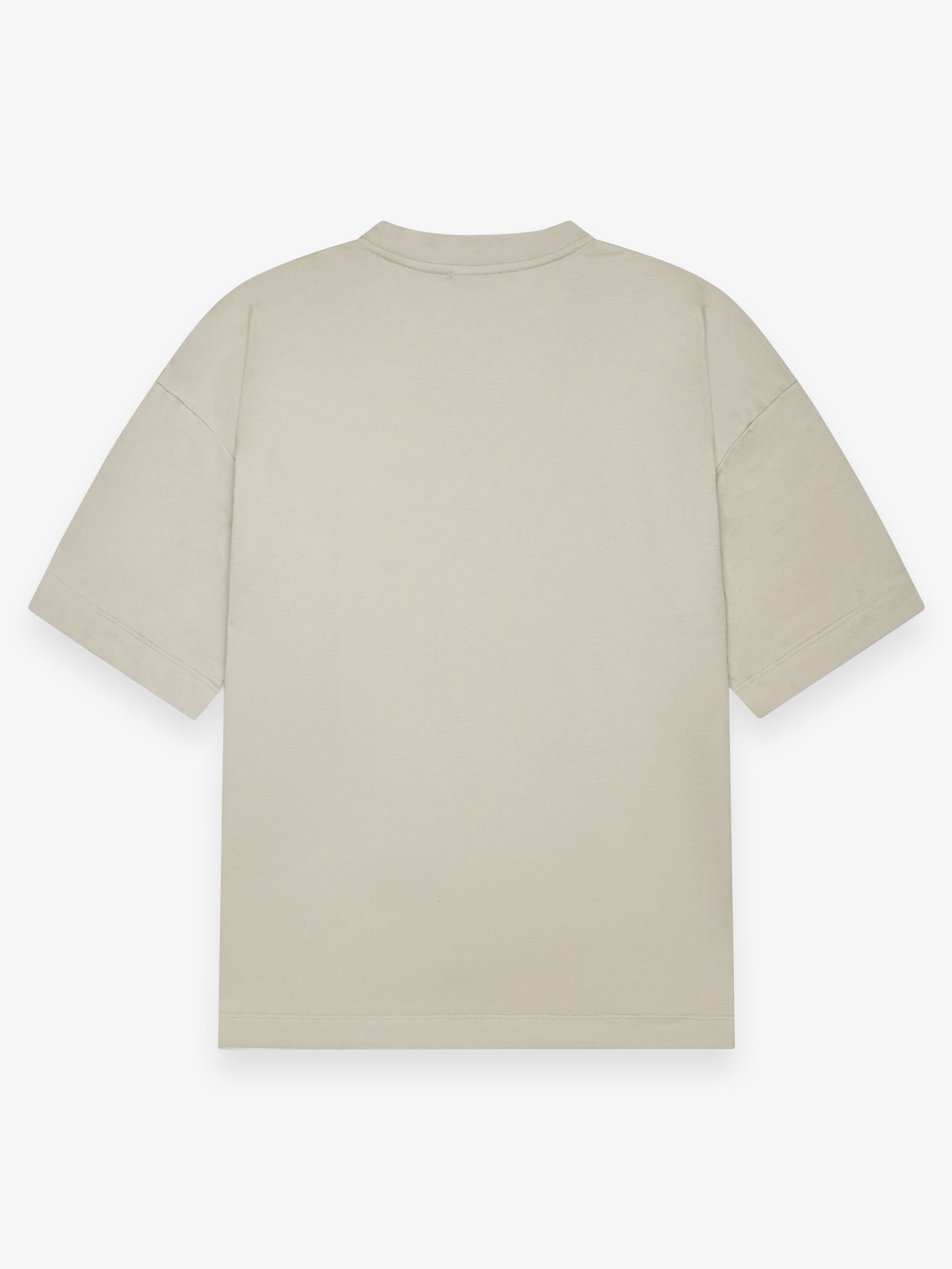 Interlock Supima Oversized T-shirt | Stone