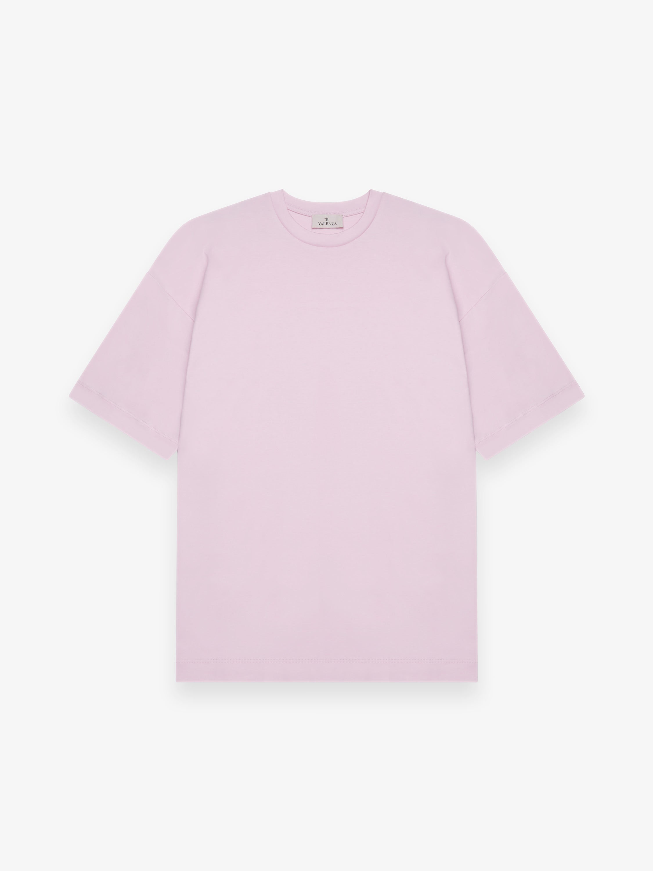 Interlock Supima Oversized T-shirt | Rose