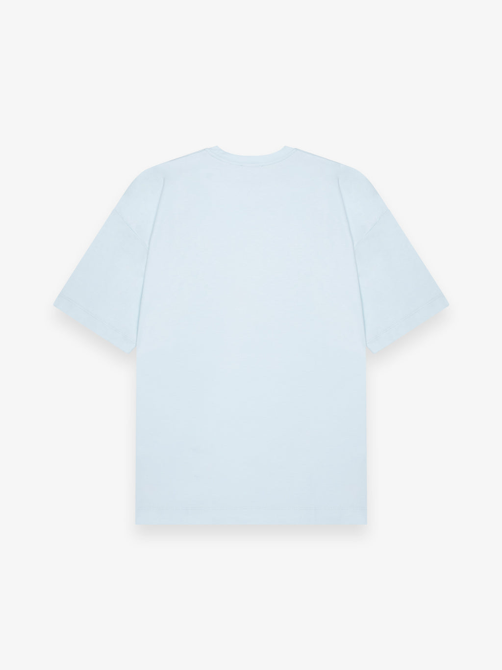 Interlock Supima Oversized T-shirt | Aqua