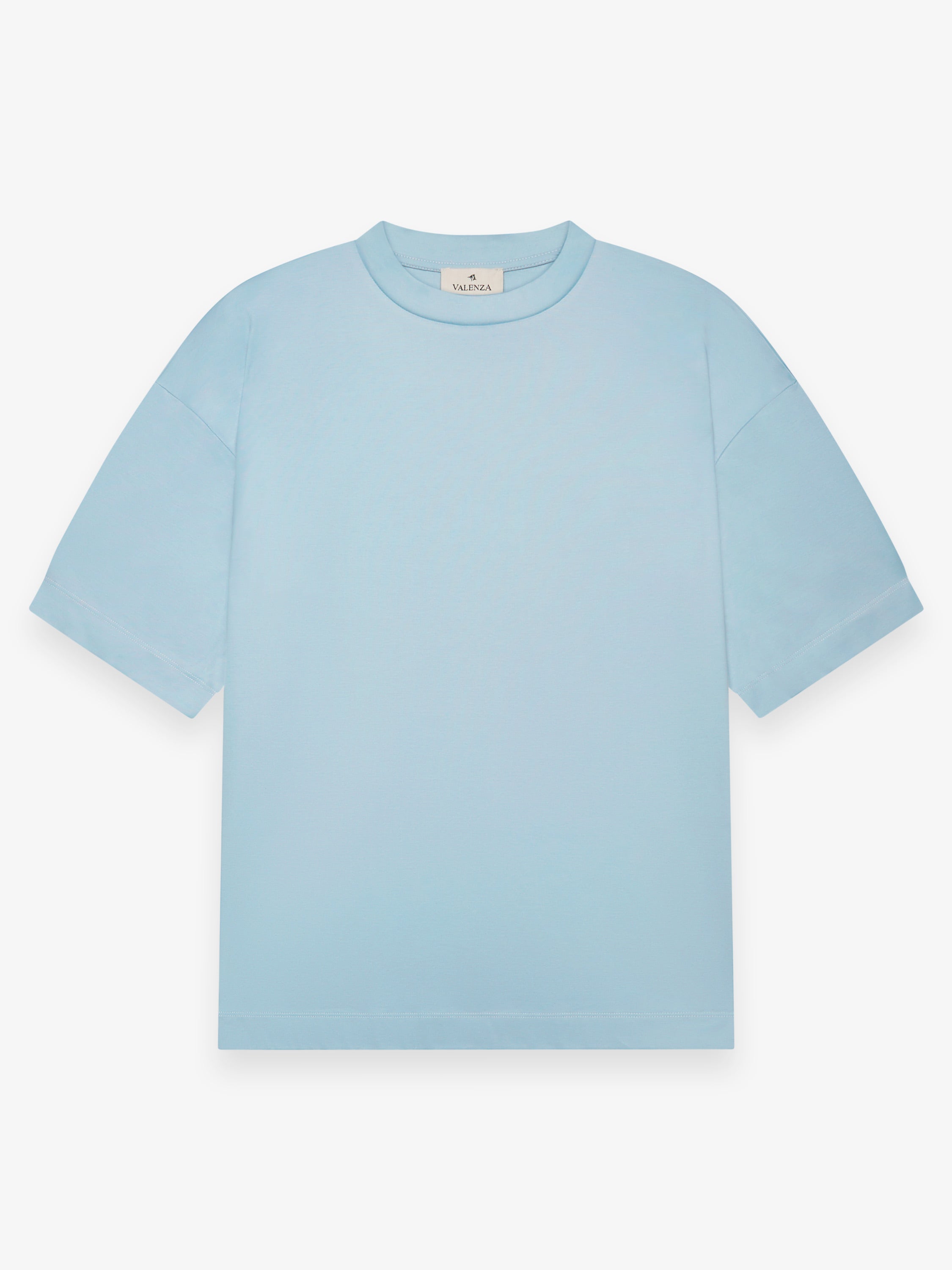 Interlock Supima Oversized T-shirt | Blue Diamond