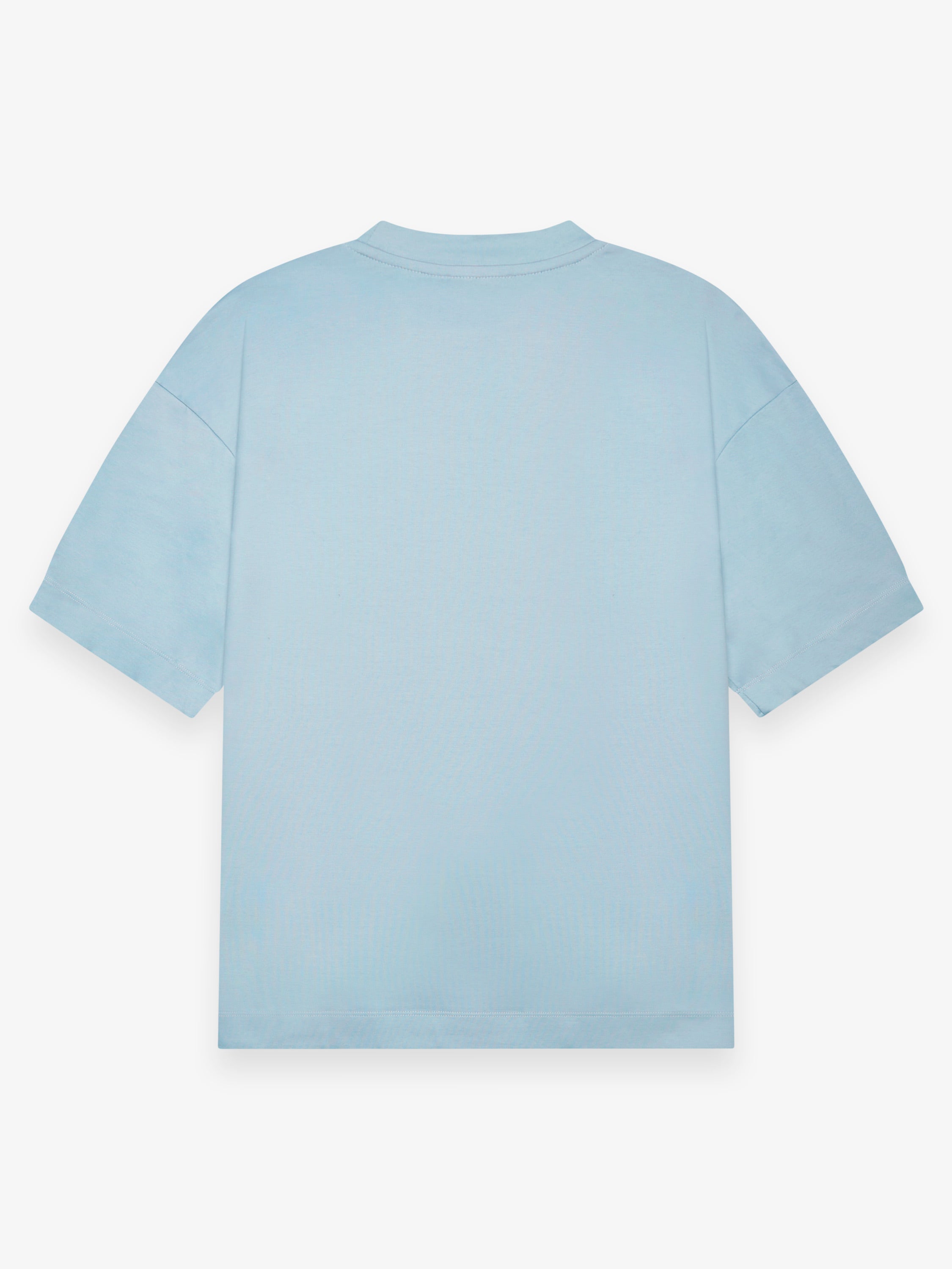 Interlock Supima Oversized T-shirt | Blue Diamond