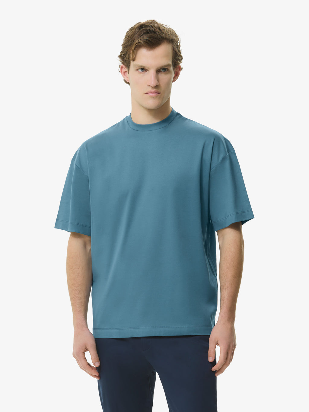 Interlock Supima Oversized T-shirt | Monsoon