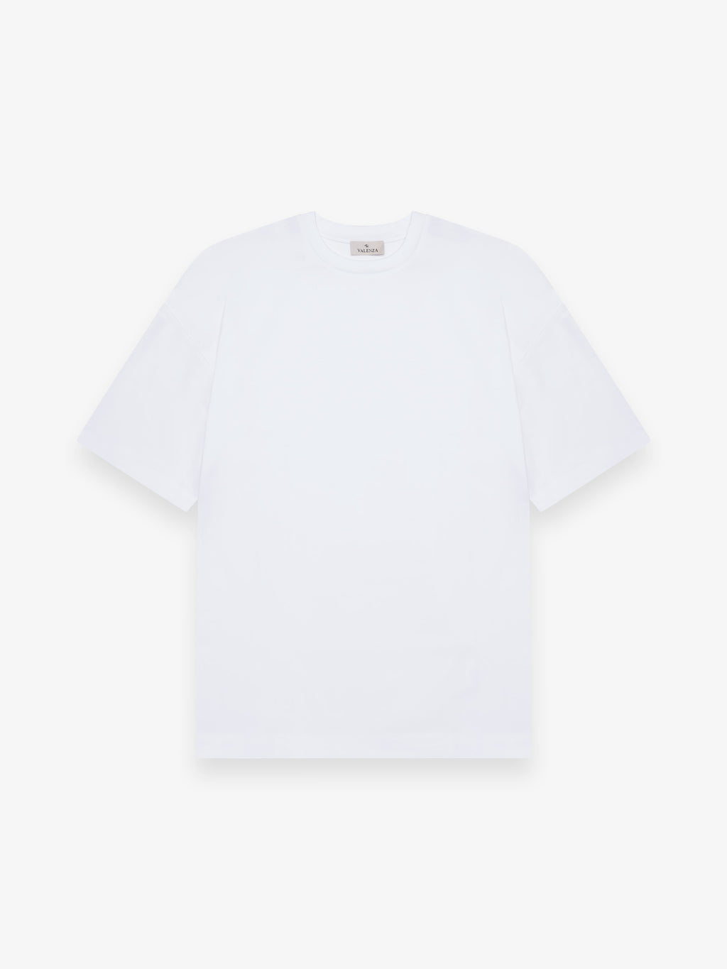 Interlock Supima Oversized T-Shirt | Wit