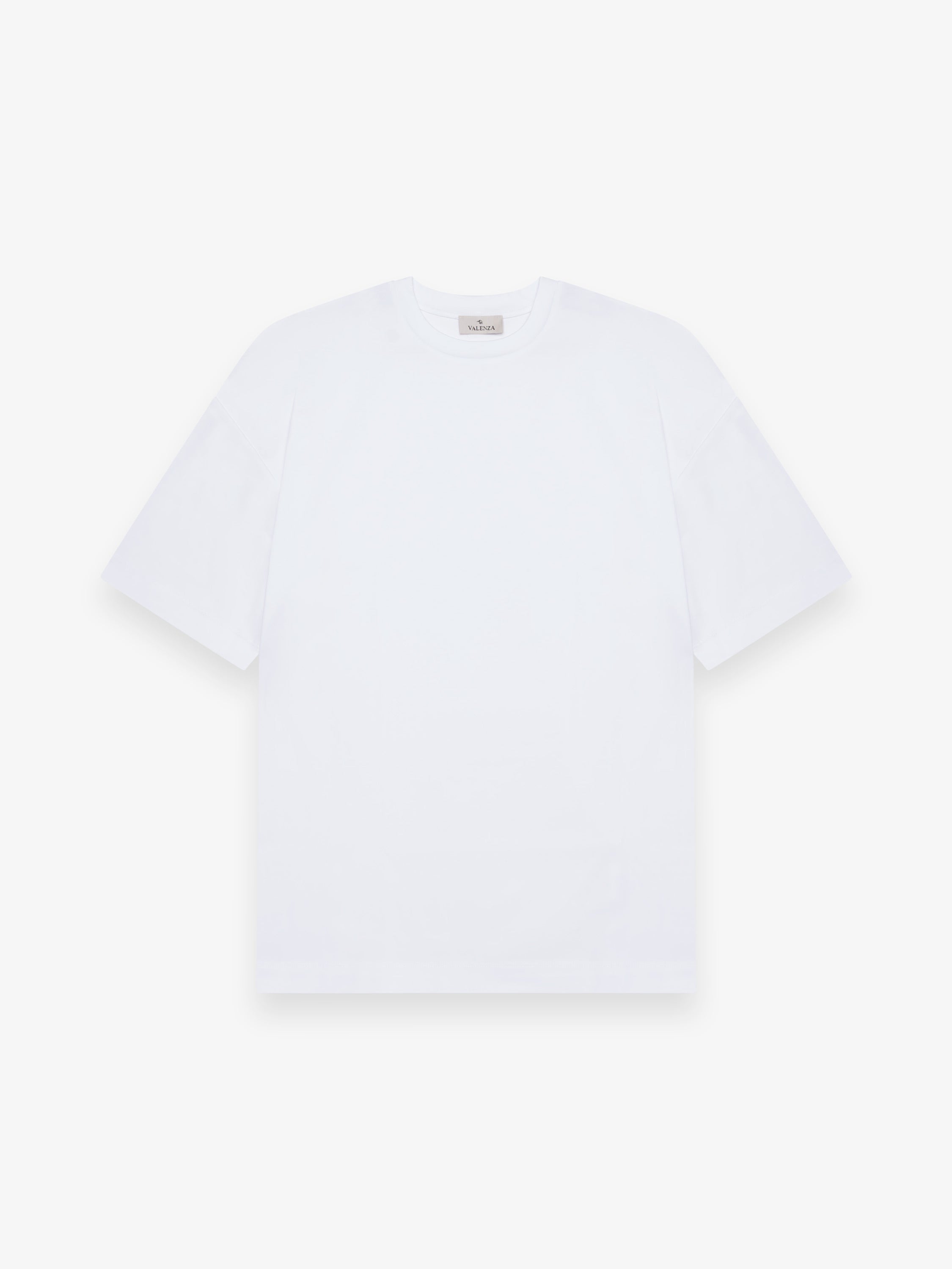 Interlock Supima Oversized T-shirt | White