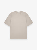 Interlock Supima Oversized T-Shirt | Beige