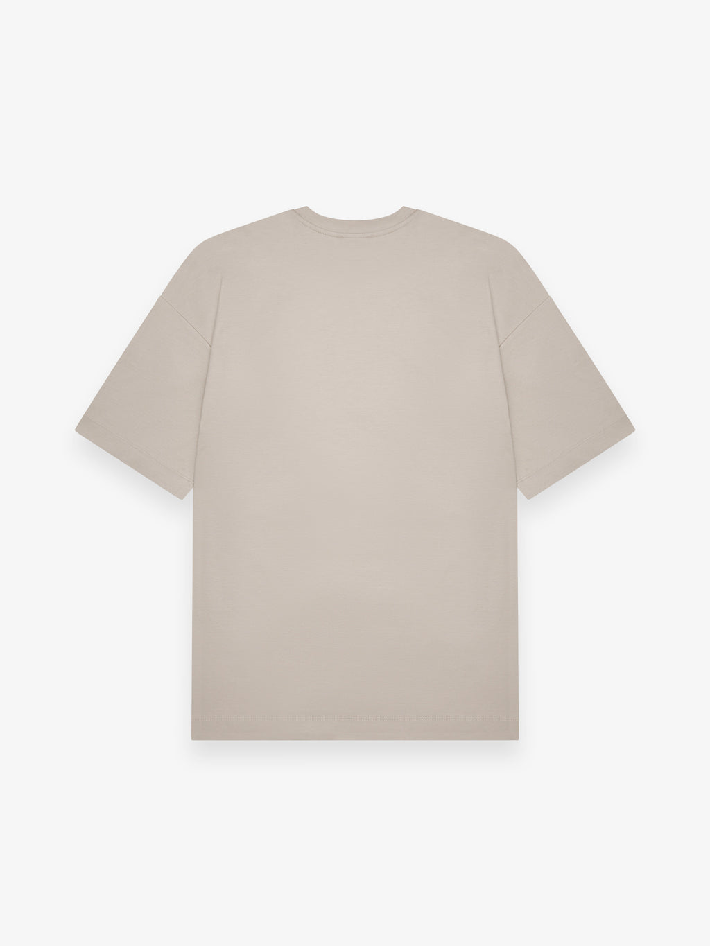 Interlock Supima Oversized T-Shirt | Beige