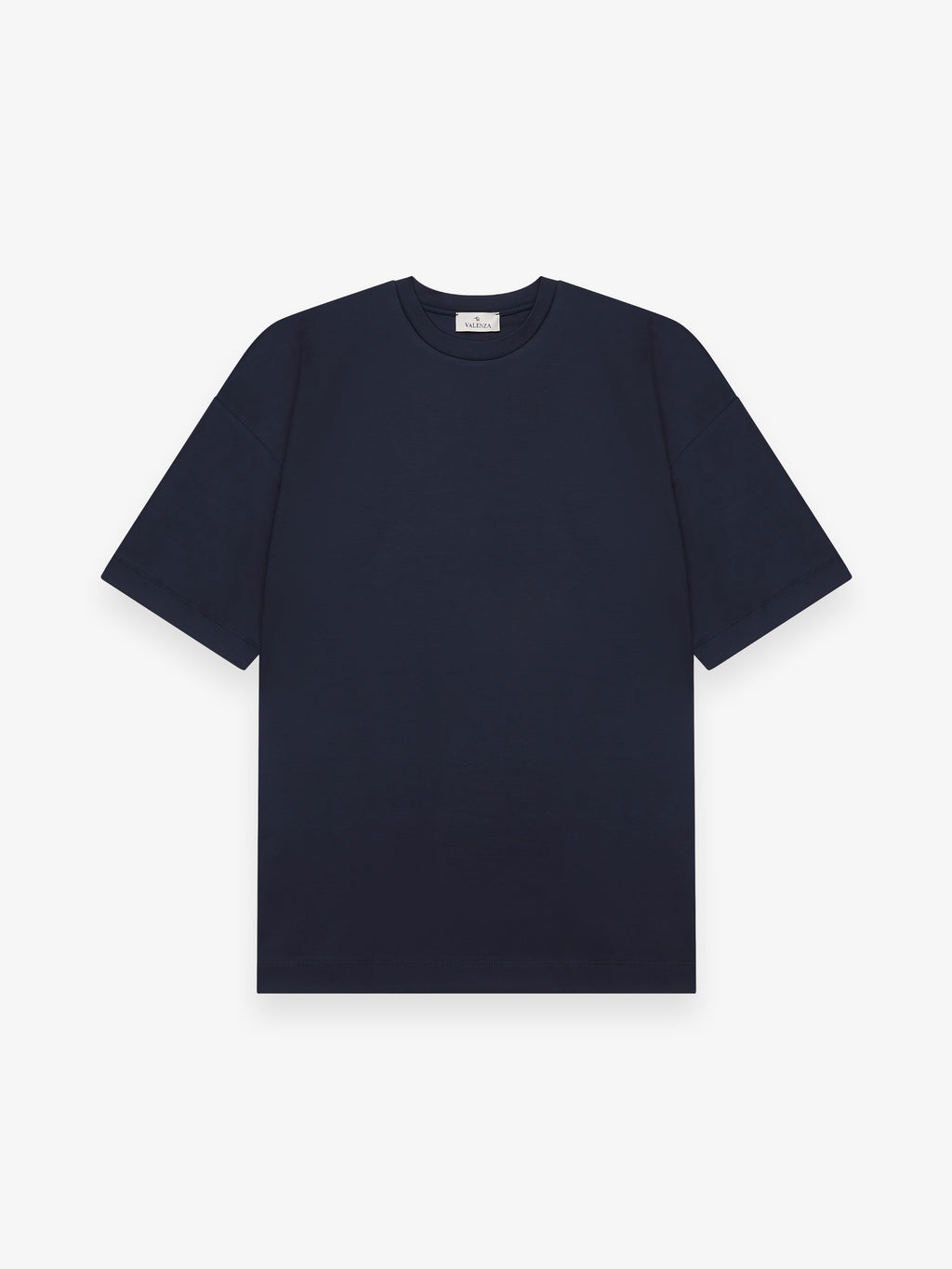 Interlock Supima Oversized T-shirt | Navy