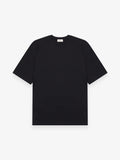 Interlock Supima Oversized T-shirt | Black
