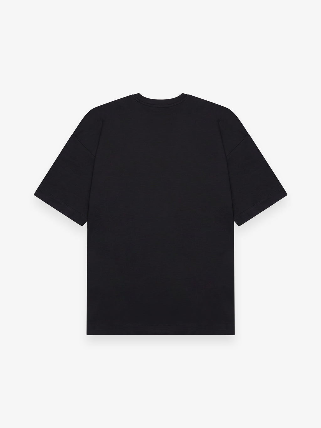 Interlock Supima Oversized T-shirt | Black