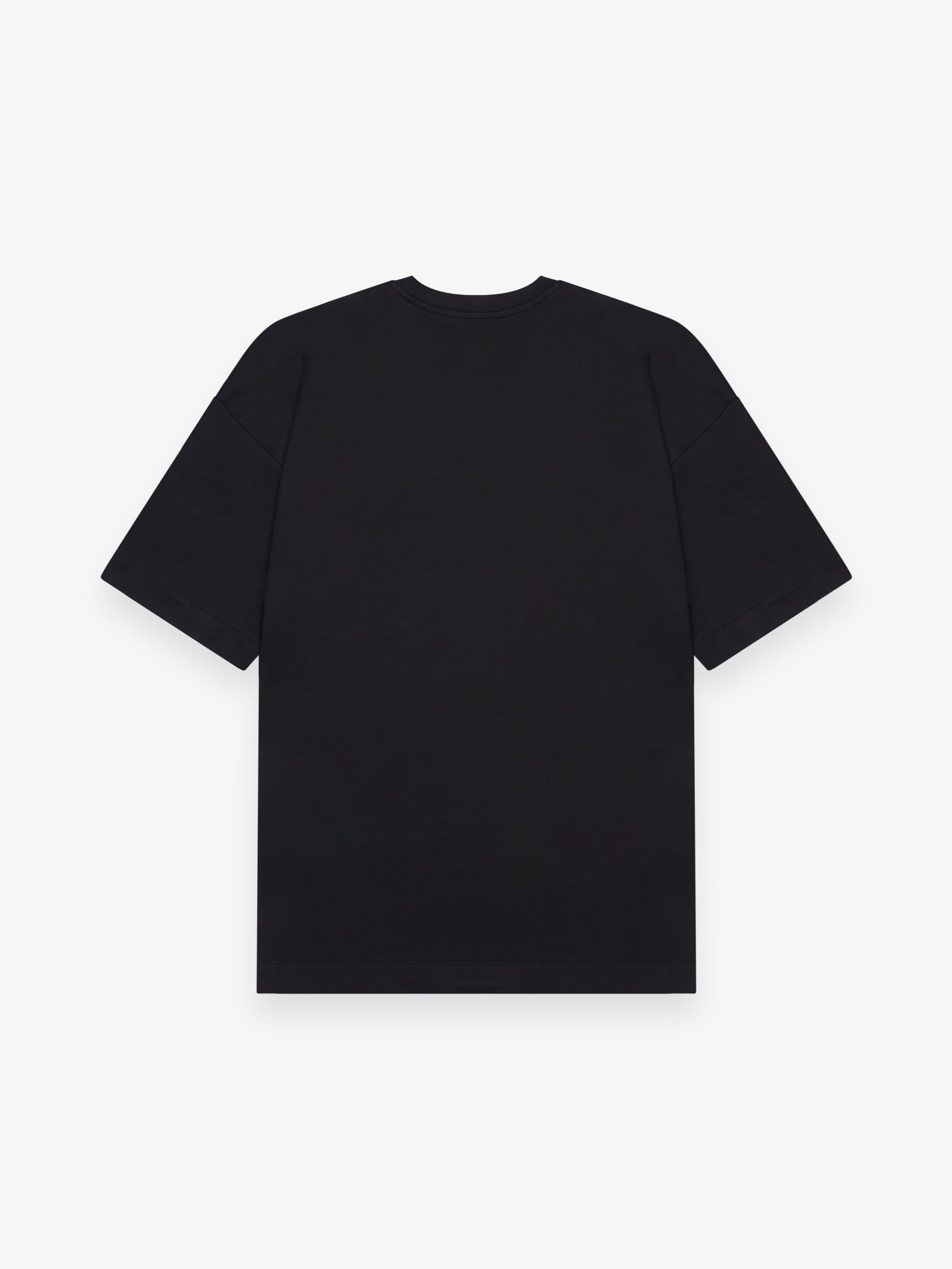 Interlock Supima Oversized T-shirt | Black