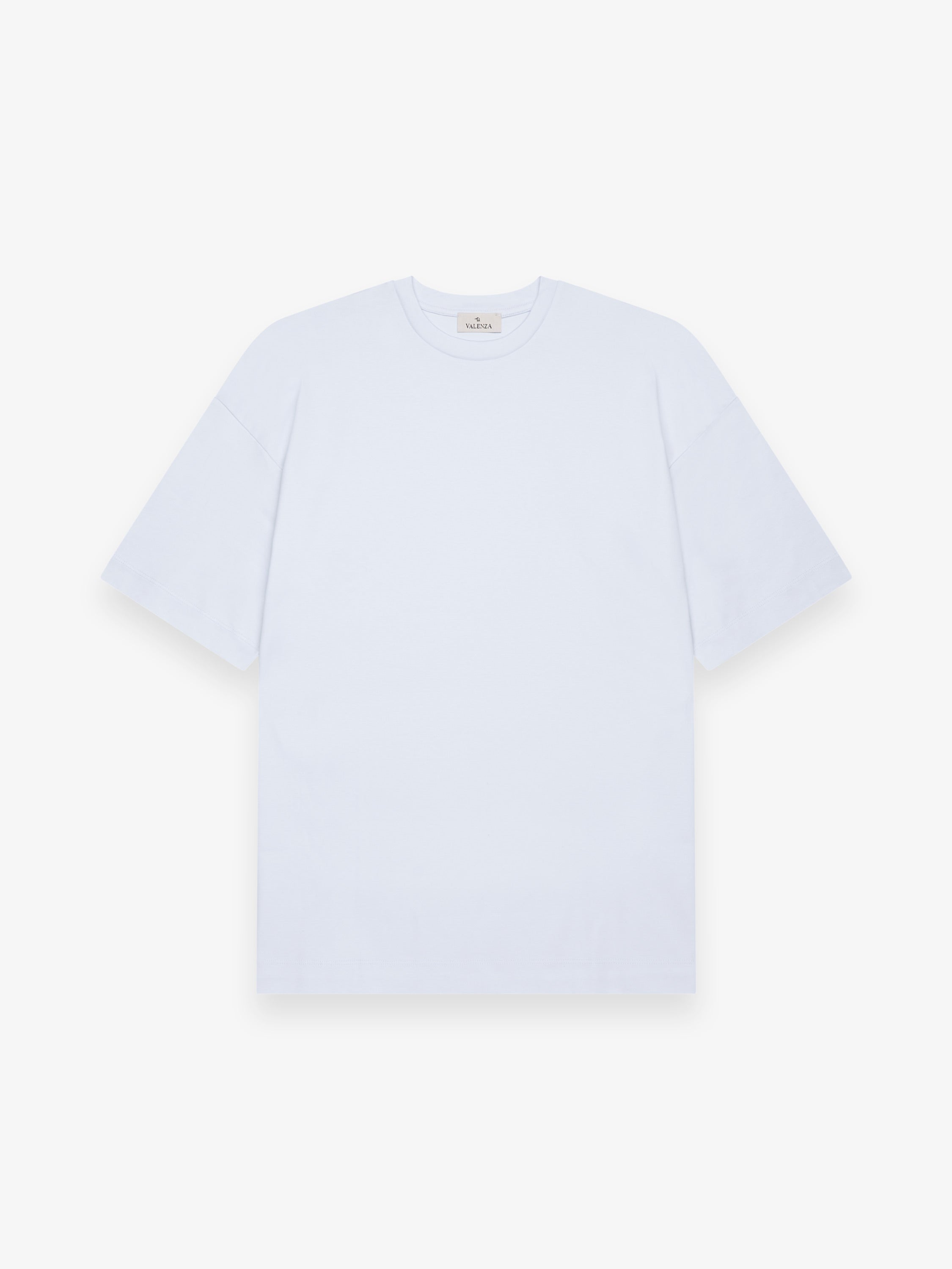 Interlock Supima Oversized T-shirt | Angel Blue