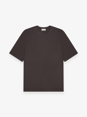 T-Shirt Oversize Interlock Supima | Brun ébène